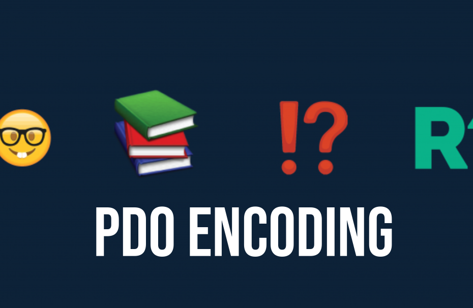 PDO encoding